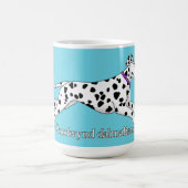 Woodwynd Dalmatians black & liver コーヒーマグカップ (中央)