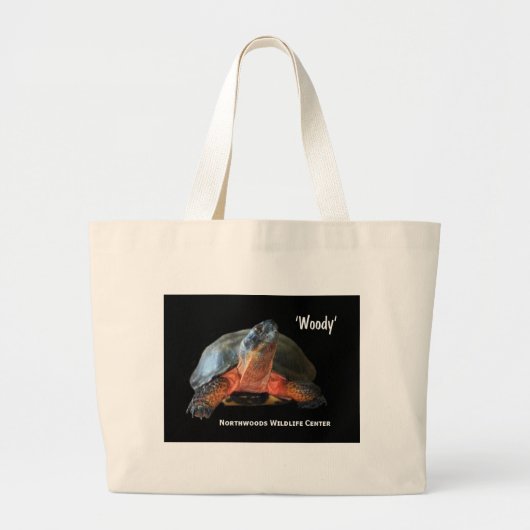 Woodyのトートバック ラージトートバッグ (正面)