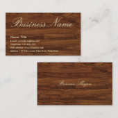 Woodyの名刺 名刺 (正面/裏面)