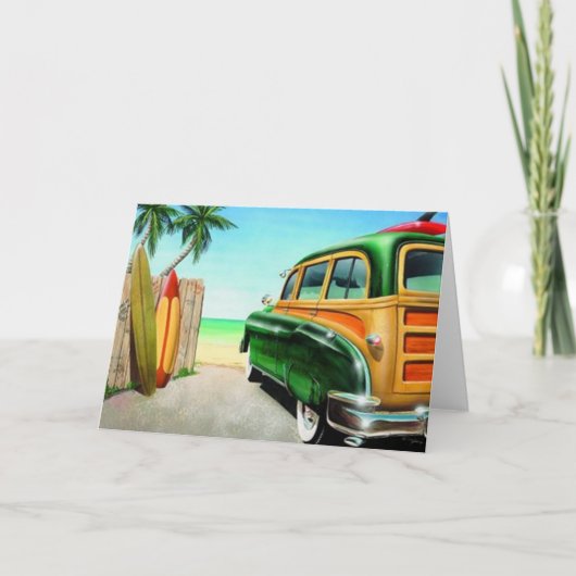 Woodysurfretro カード (正面)