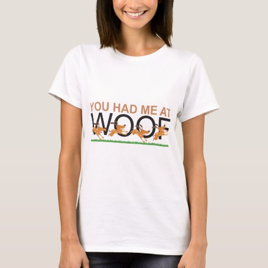 WOOFで私がありました Tシャツ (正面)