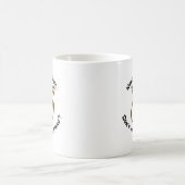 Woofのどんな一部分…か コーヒーマグカップ (中央)