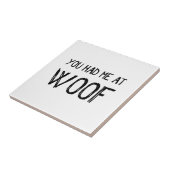 Woofのセラミックタイルで私がありました タイル (側面)