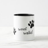woofの歩行! マグカップ (中央)