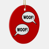 WoofのWoof セラミックオーナメント (右)