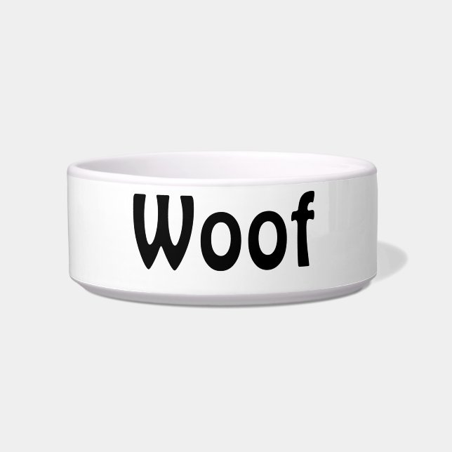 Woof犬ボール ボウル (正面)
