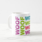 Woof コーヒーマグカップ (正面左)
