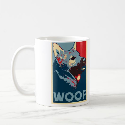 WOOF コーヒーマグカップ (左)