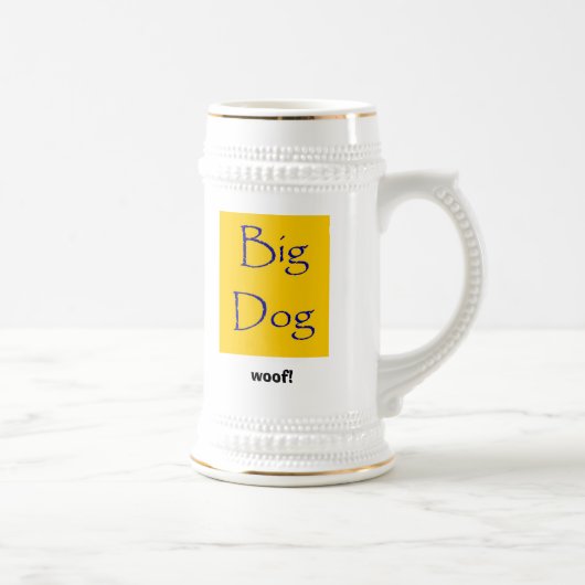 woof! ビールジョッキ (右)