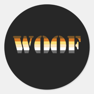 WOOF ラウンドシール