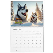 Woof, Dog Calendar 2026 カレンダー (1月 2027)