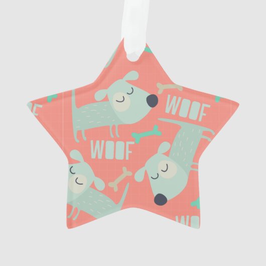 Woof Dogs and Bones オーナメント (裏面)