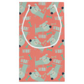 Woof Dogs and Bones スモールペーパーバッグ (裏面)