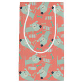 Woof Dogs and Bones スモールペーパーバッグ (正面)