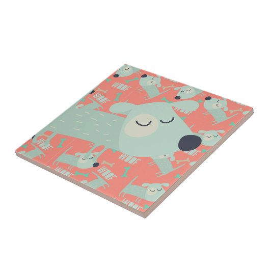 Woof Dogs and Bones タイル (側面)