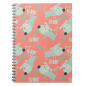 Woof Dogs and Bones ノートブック (正面)