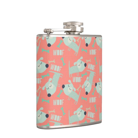 Woof Dogs and Bones フラスク (右)