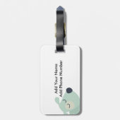 Woof Dogs and Bones ラゲッジタグ (裏面縦)