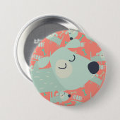 Woof Dogs and Bones 缶バッジ (正面&裏面)