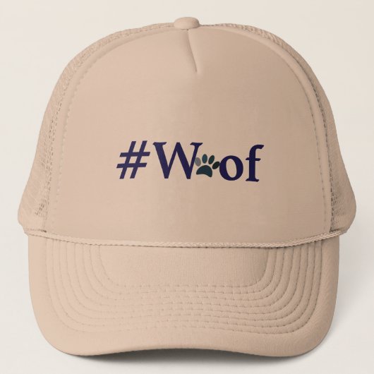 #Woof - nufは言いました キャップ (正面)
