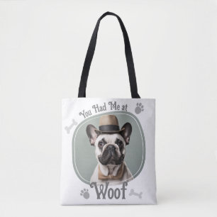 Woof Pet Dogの写真を見た トートバッグ
