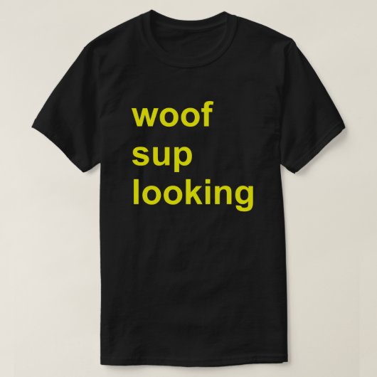Woof Supルッキングゲイクルーズシャツ回路パーティー Tシャツ (デザイン正面)