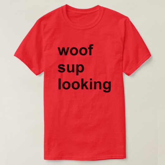 Woof Supルッキングゲイクルーズシャツ回路パーティー Tシャツ (デザイン正面)