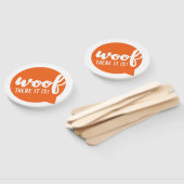 Woof there it - K9引用文有名な犬の引用文Sas ハンドファン (組立なし)