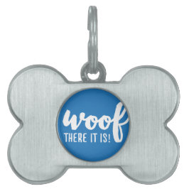 Woof there it - K9引用文有名な犬の引用文Sas ペットネームタグ