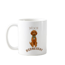 Woof Wednesday カスタマイズ可能ドゥードルマグ