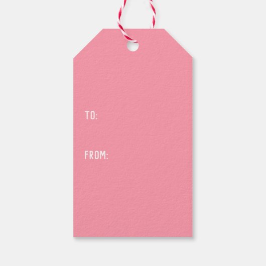 Woof You Be Mine Dog顔 ギフトタグ (裏面)