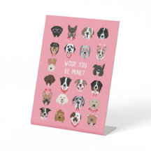 Woof You Be Mine Dog顔