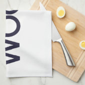 woofdの体育館タオル キッチンタオル (四つ折り)