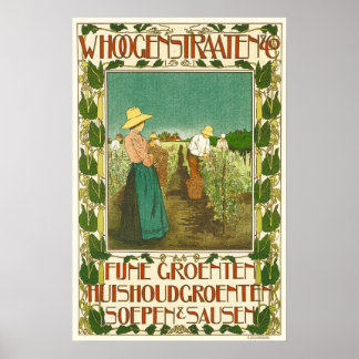 Woogenstraaten & Co by Van Caspel Maitres Affiche ポスター