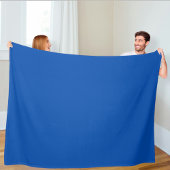 Wool blanket in blue, warm blue wool blanket フリースブランケット