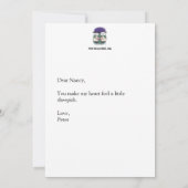 Wool Flat Card カード (裏面)