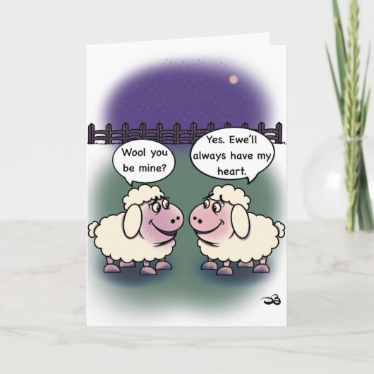 Wool Folded Greeting Card カード (正面)