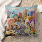 Woolen Village  クッション (ブランケット)