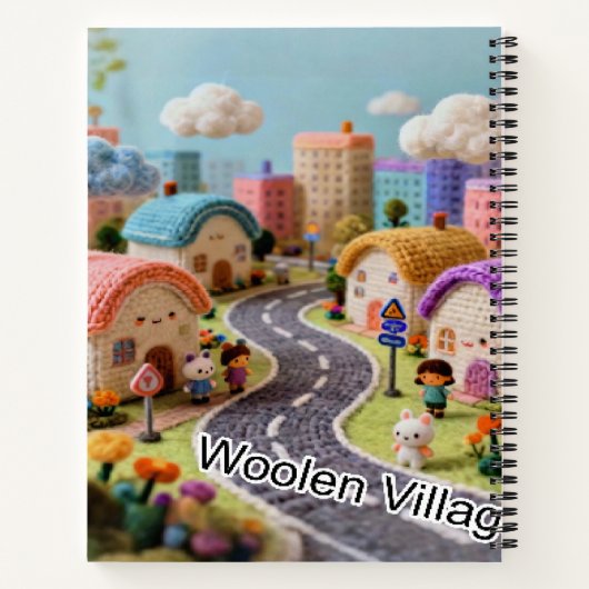 Woolen Village  ノートブック (裏面)