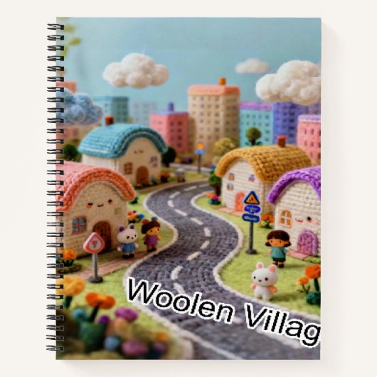 Woolen Village  ノートブック (正面)