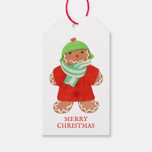 WOOLIE GINGERBREADギフトラベル ギフトタグ (正面)