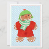 WOOLIE GINGERBREAD 6.5x8.75フラットカード シーズンカード (正面)