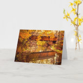 Woolslayer橋 カード (黄色い花)