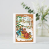 Woolson Spice Companyの願いメリークリスマス シーズンポストカード (スタンド正面)