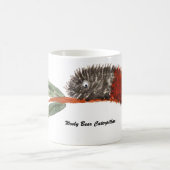 Woolyくまの幼虫のマグ コーヒーマグカップ (中央)