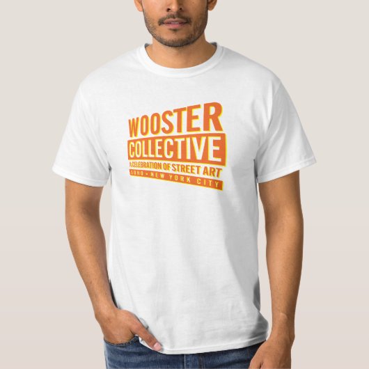 Wooster Collective Tシャツ - 色 (正面)