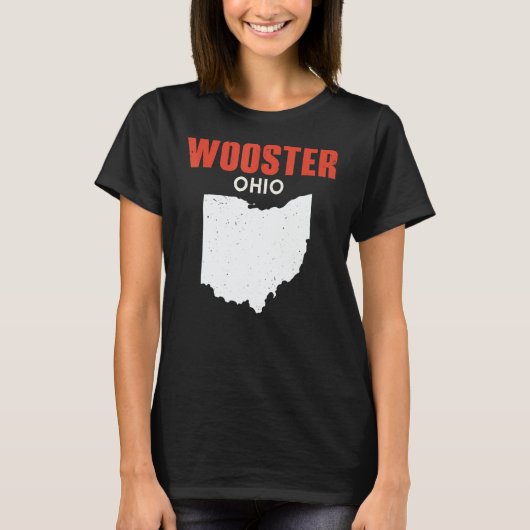 WOOSTER Ohio USA State America Travel Ohioan Tシャツ (正面)