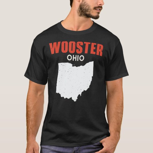 WOOSTER Ohio USA State America Travel Ohioan Tシャツ (正面)