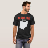 WOOSTER Ohio USA State America Travel Ohioan Tシャツ (正面フル)