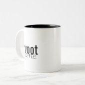 woot、コーヒー! ツートーンマグカップ (正面左)